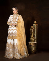 Ethereal White Gold Attire DK -01