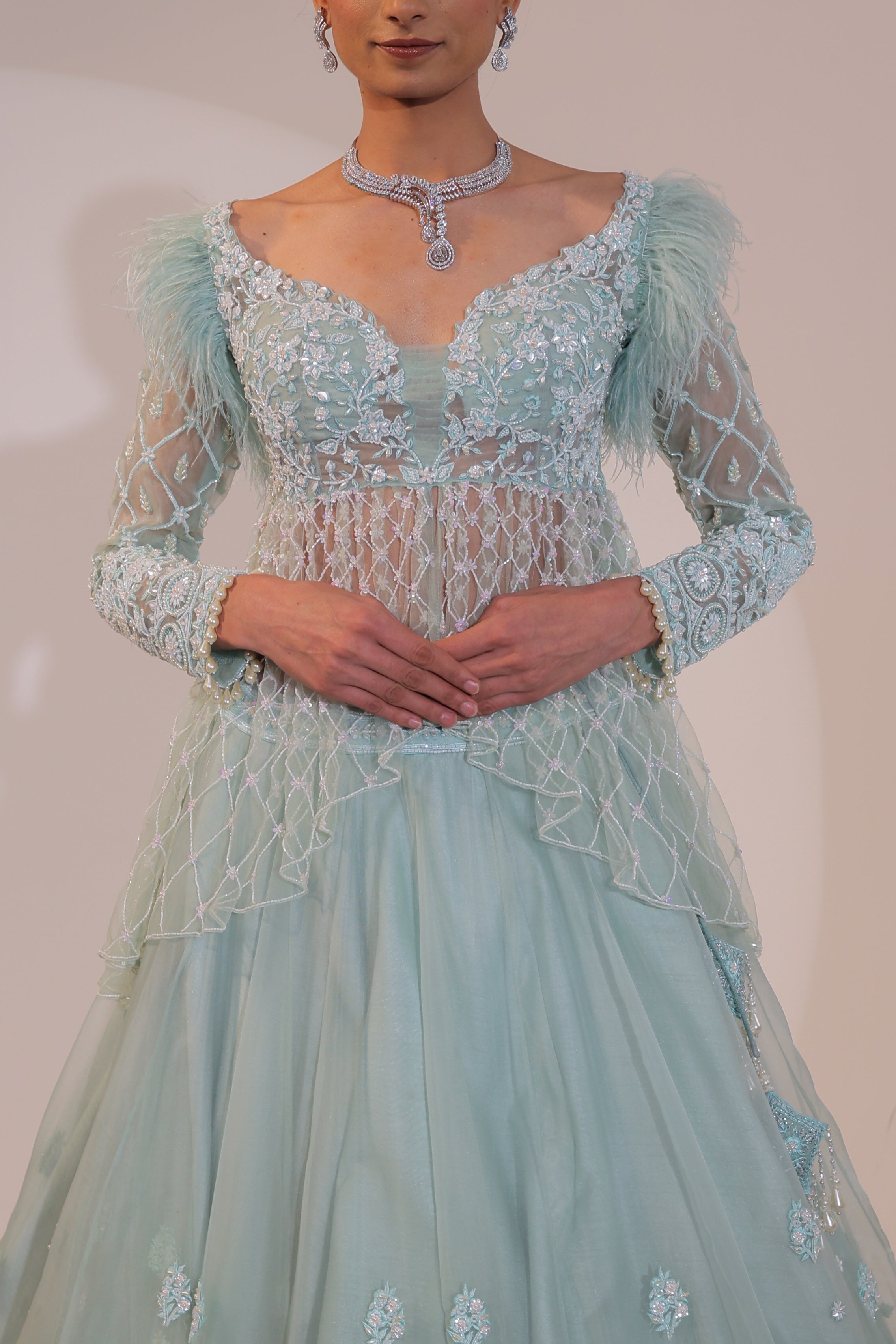 Aqua Lehnga